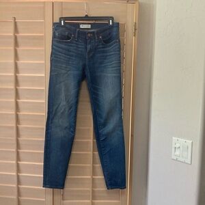 Madewell skinny skinny size 28
